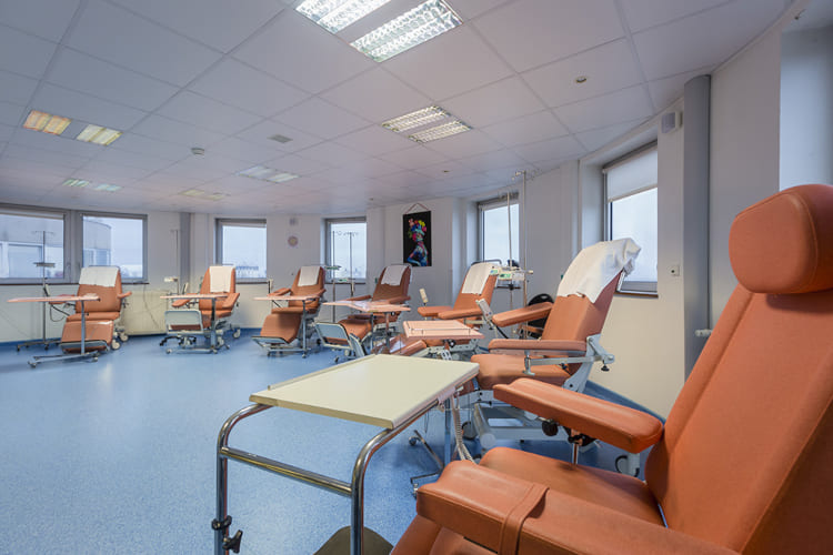 Cure de chimiothérapie au centre Maurice Tubiana