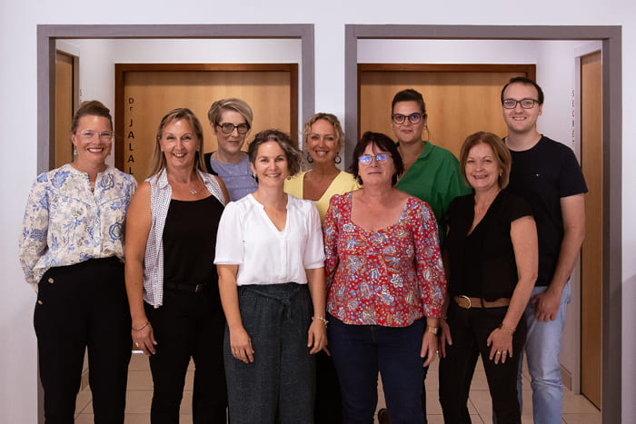 Équipe administrative du centre de cancérologie en Normandie