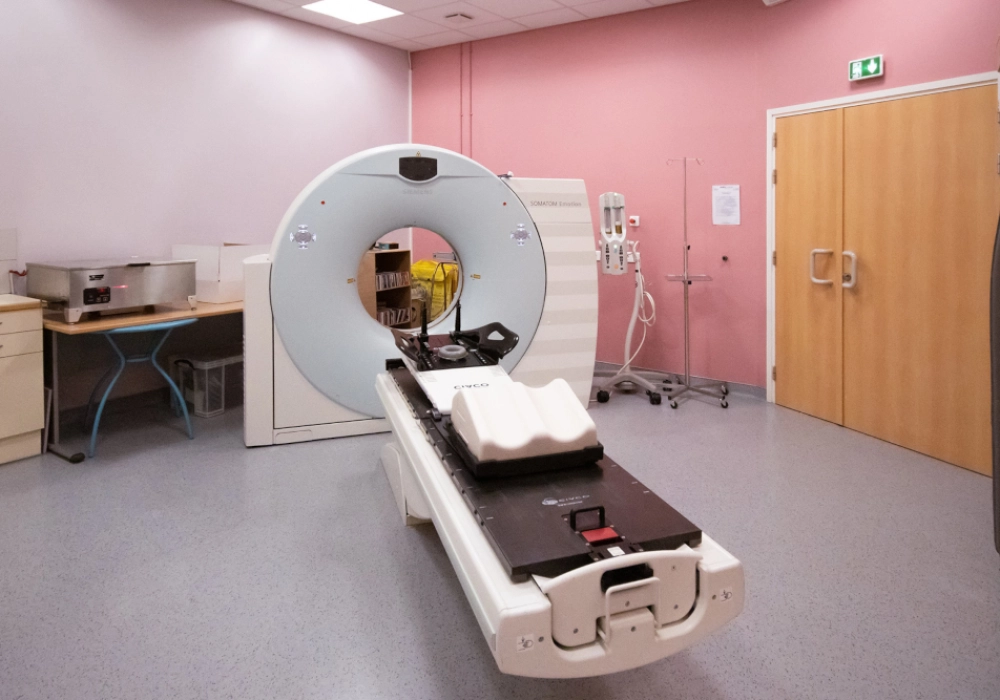 Le scanner, équipement du centre Tubiana à Caen